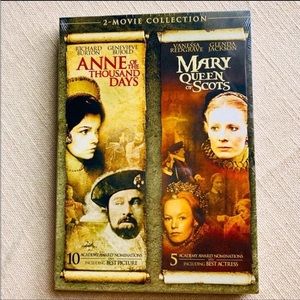 🆕 Anne of the Thousand Days 1969 & Mary Queen of Scots 1971 2-Movie Collection